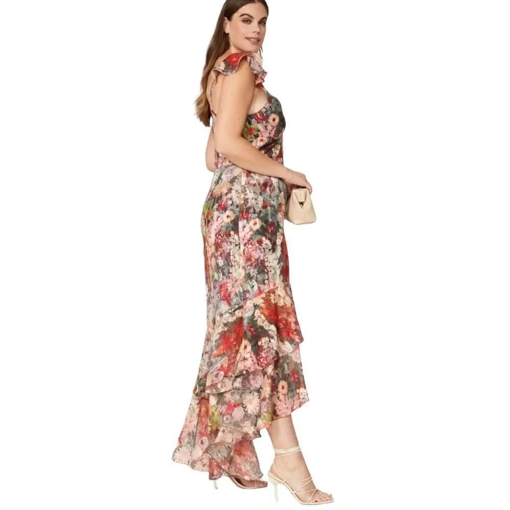 COPY - Hutch Coley Floral Dress Gown Size 6 - Picture 2 of 10